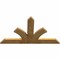 Ekena Millwork Richland Rough Sawn Timber Gable Bracket, Western Red Cedar, 60"W x 35"H x 2"D x 6"F, 14/12 Pitch GBW060X35X0206RIC00RWR - alternate 3